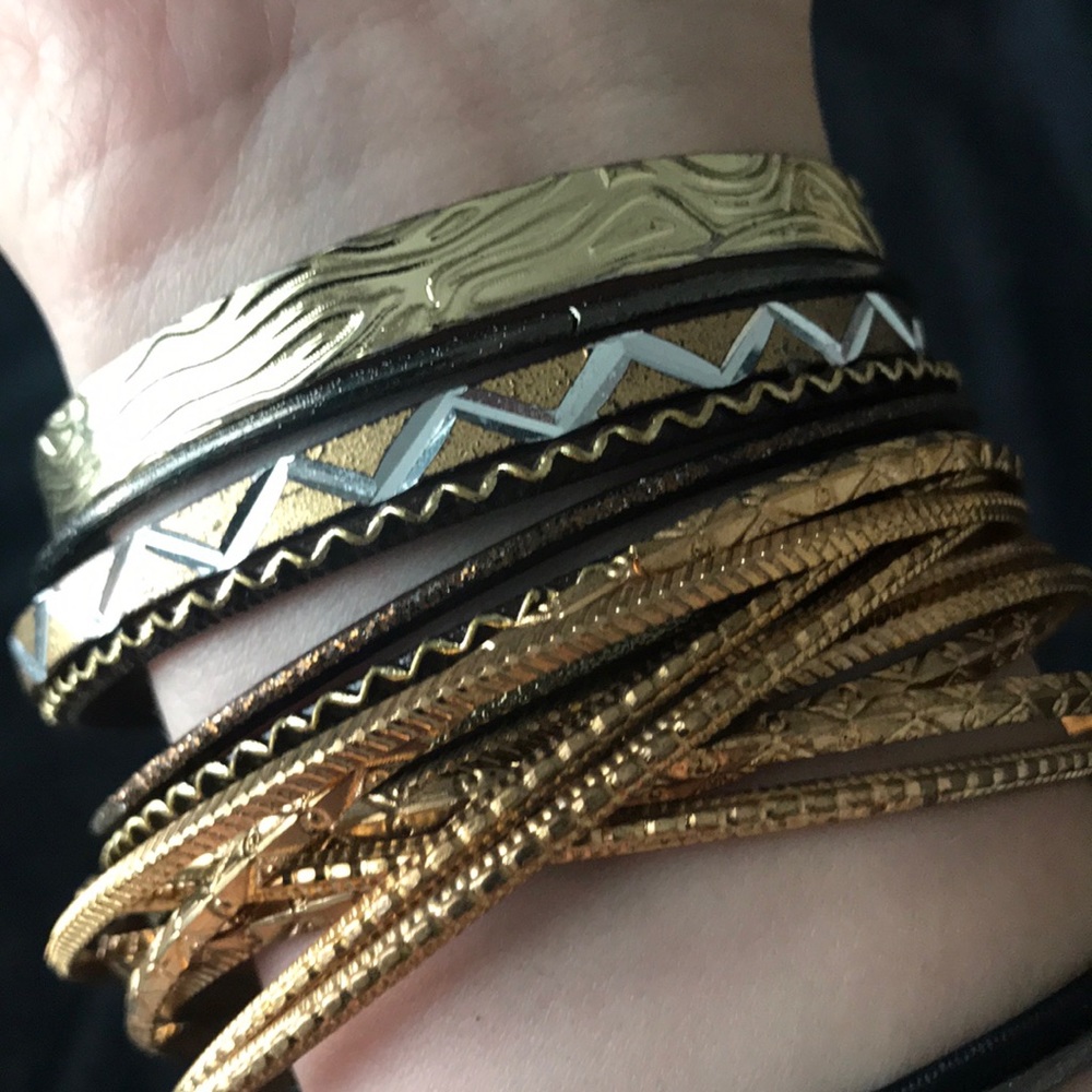 Bangle bracelets